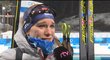 Slovenská biatlonistka Paulína Fialková se po nepovedeném závodu rozbrečela při rozhovoru