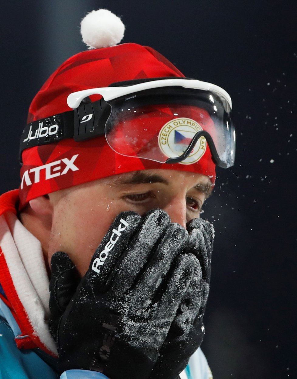 Michal Krčmář právě zjišťuje, že může získat stříbrnou medaili z olympiády