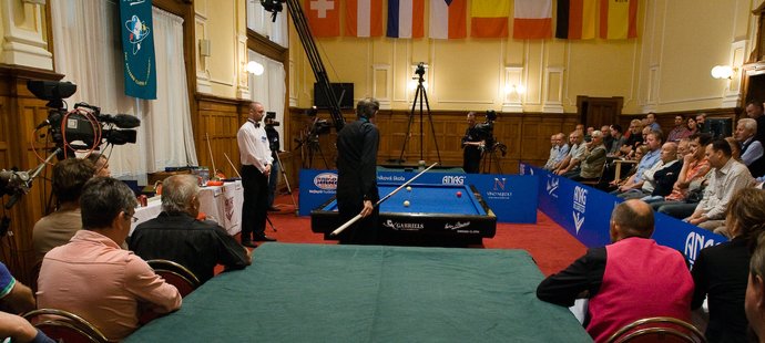 Nejlépe obsazeného turnaje na světě v klasickém kulečníku, který se konal v Olomouci