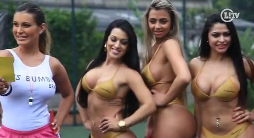 Brazilské soutěžící se budou předhánět v tom, kdo má hezčí zadeček