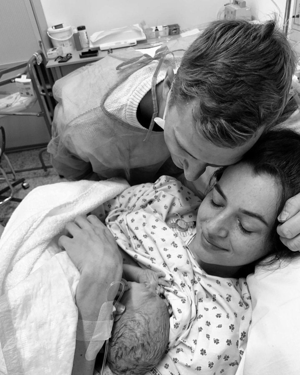 Kristiina Mäki se narozením syna pochlubila na Instagramu