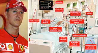 Lékař o Schumacherovi: Po osmi týdnech se uvažuje o odpojení od přístrojů