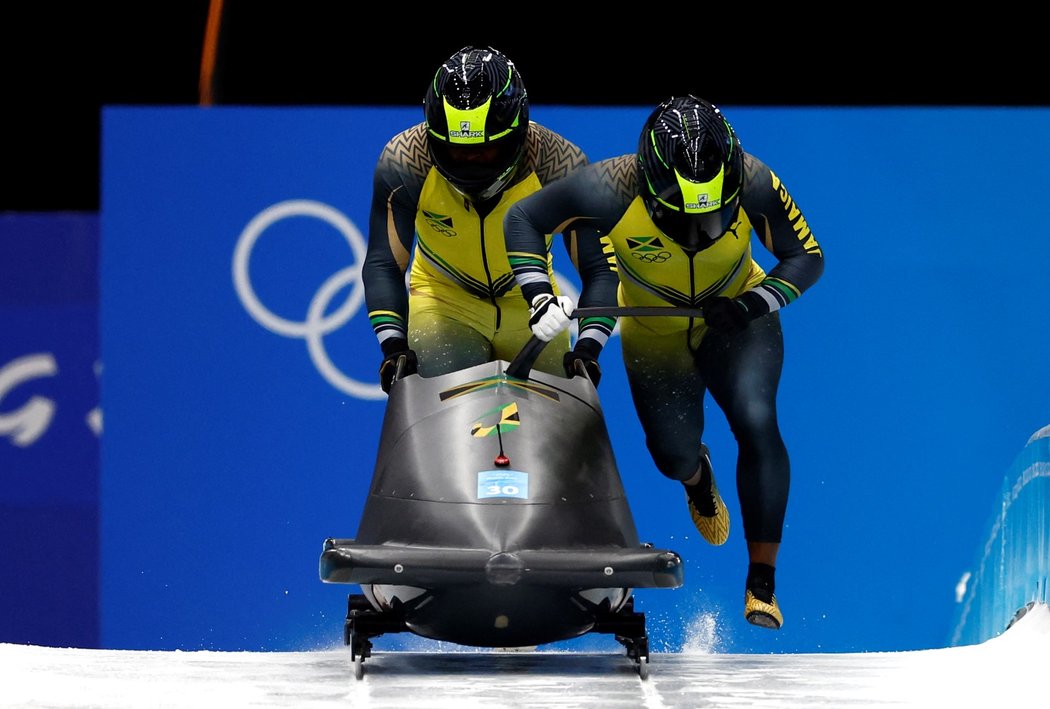 Jamajští bobisté na olympiádě v Pekingu