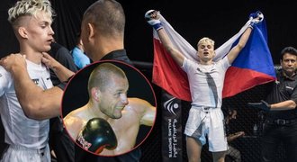 Další medaile. Čech (19) nadějí na UFC? Táta ikonou boxu, sestra ve Slavii