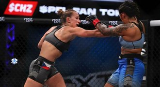 Milionová cesta pokračuje. Jindrová přemohla UFC veteránku na body