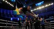 Oleksandr Usyk si triumf nad Anthonym Joshuou náležitě užíval