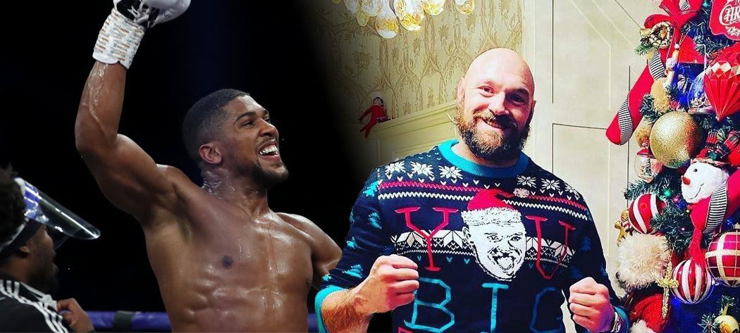 Tyson Fury a Anthony Joshua se navzájem provokují před zápasem