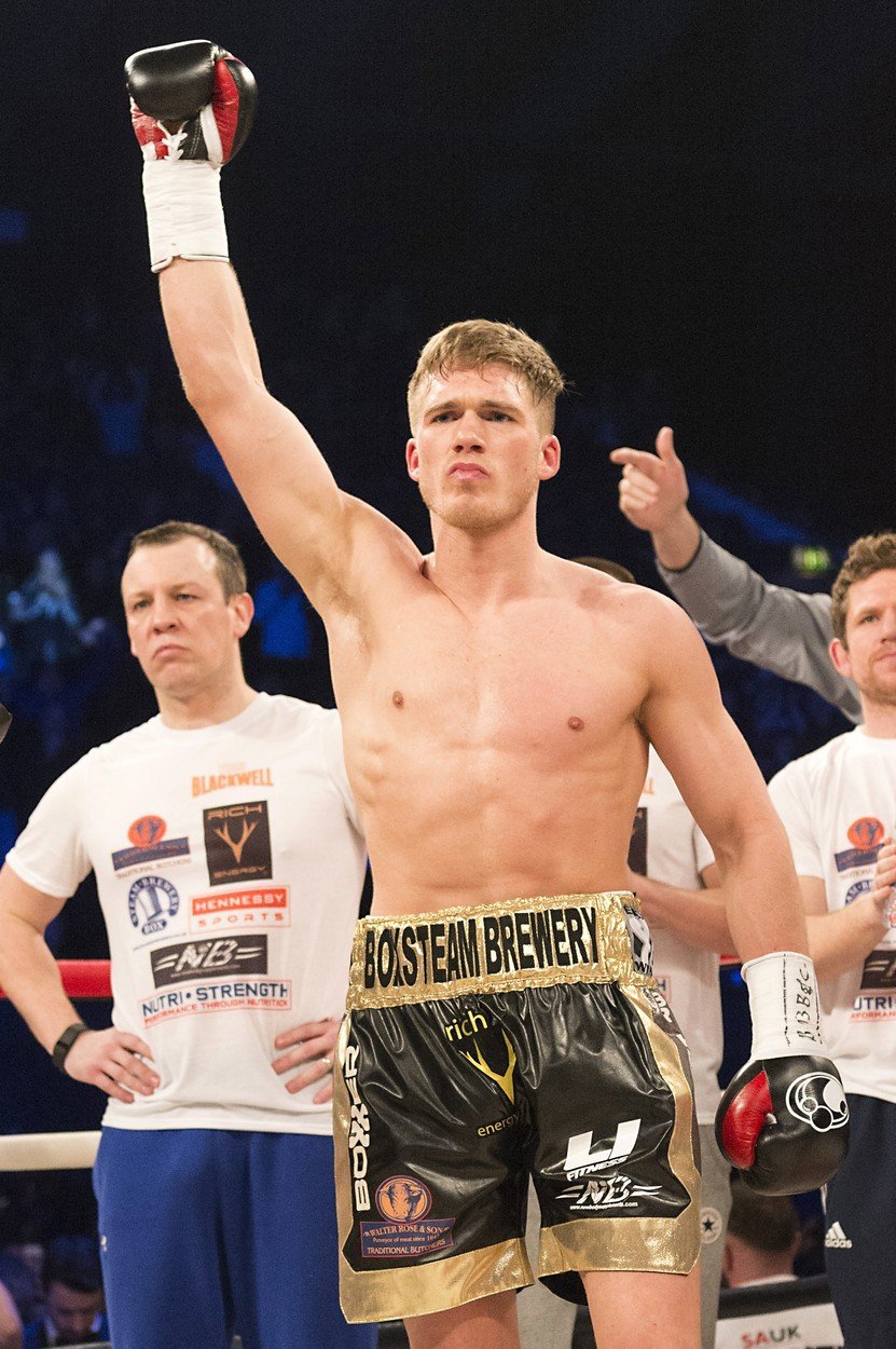 Nick Blackwell ještě před duelem s Eubankem