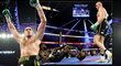 Britský boxer Tyson Fury porazil v Las Vegas Američana Deontaye Wildera a připravil ho o pás mistra světa těžké váhy organizace WBC.
