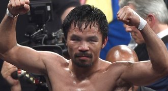 Skončil, ale návrat je možný. Pacquiao chce boxovat na olympiádě