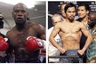 Floyd Mayweather (vlevo) a Manny Pacquiao se utkají o největší balík v historii boxu 2. května