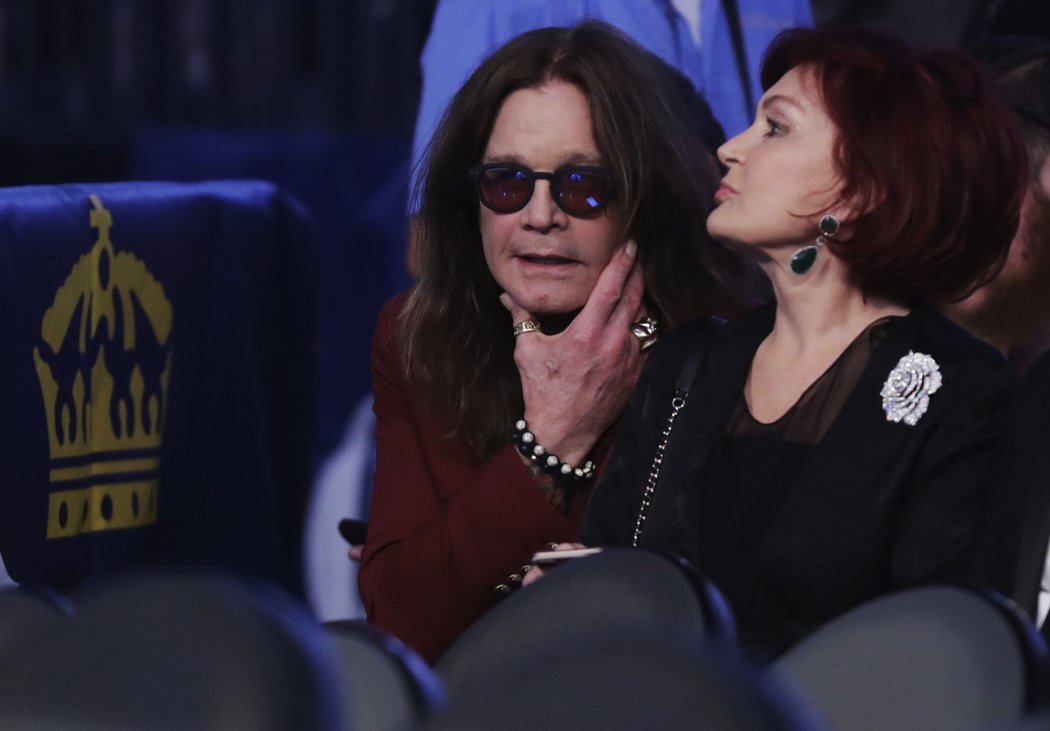 Show si nenechal ujít ani zpěvkák Ozzy Osbourne se svojí manželkou