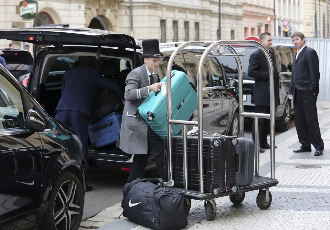 Na příjezd slavného boxera bylo všechno připraveno