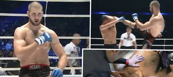 Český bojovník MMA Jiří "Denisa" Procházka zvládl knockoutovat už v prvním kole držitele zlaté olympijské medaile v judu Satoši Išiu.