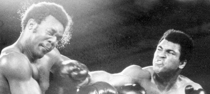 Muhammad Ali v souboji s Foremanem