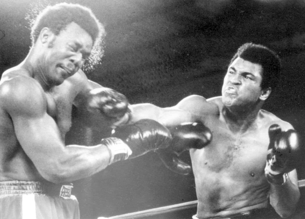 Muhammad Ali v souboji s Foremanem