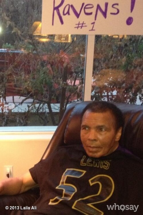 Legenda boxu Muhammad Ali si prý užíval sledování zápasu o Super Bowl