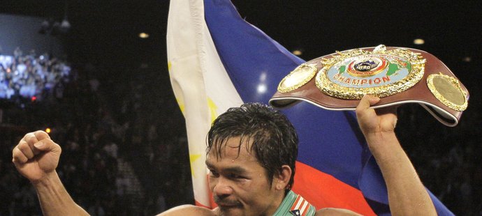 Filipínský boxer Manny Pacquiao.
