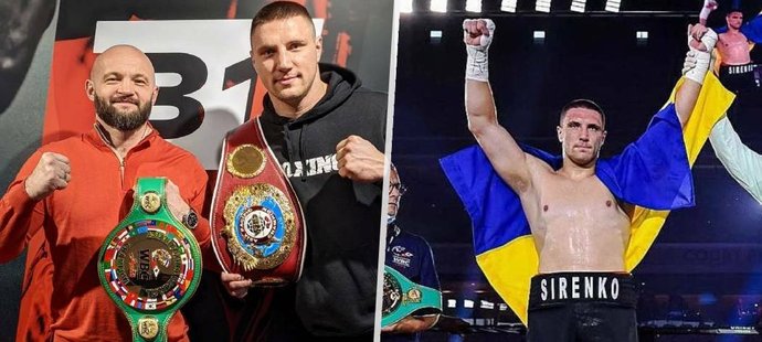 Ukrajinský boxerský šampion Vladyslav Sirenko dal svůj mistrovský pás do aukce, aby pomohl chlapci, kterému Rusové zabili matku v náručí