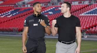 Kolosální bitva Kličko vs. Joshua ve Wembley, boxerské duo trhne rekord