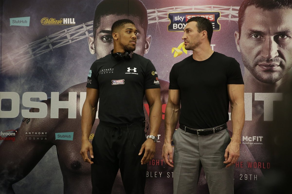 Vladimir Kličko se chystá na zápas s Anthony Joshuou