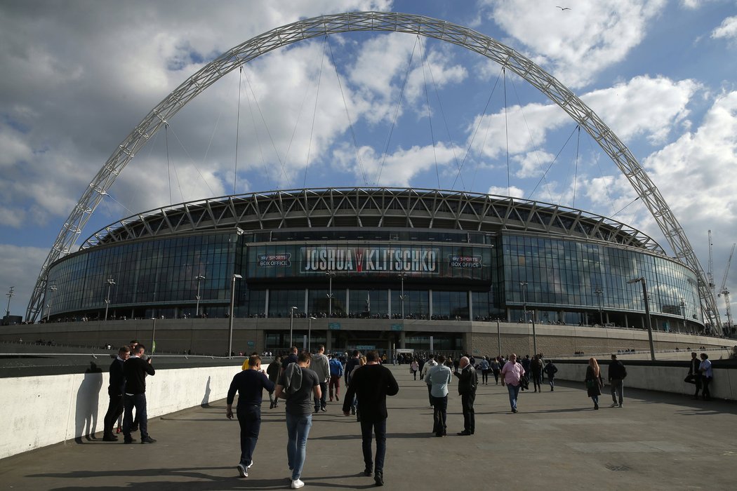 Slavné Wembley mělo tu čest hostit boxerskou událost