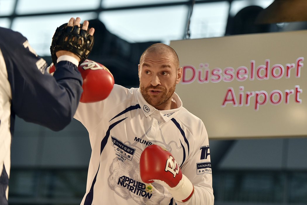 Tyson Fury vyzval Vladimira Klička