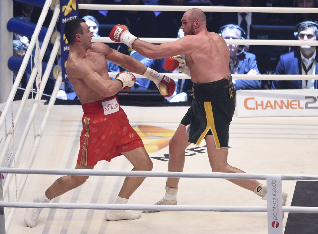 Tyson Fury předvedl proti Vladimiru Kličkovi výborný výkon