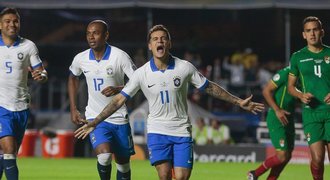 Pískot, pak góly a klid. Coutinho zařídil Brazilcům vítězný vstup do Copy América