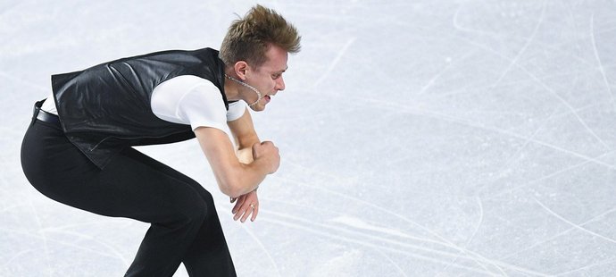 Krasobruslaři Michalu Březinovi ani osobní rekord ve volné jízdě nestačil na udržení medailové pozice ve finále Grand Prix.