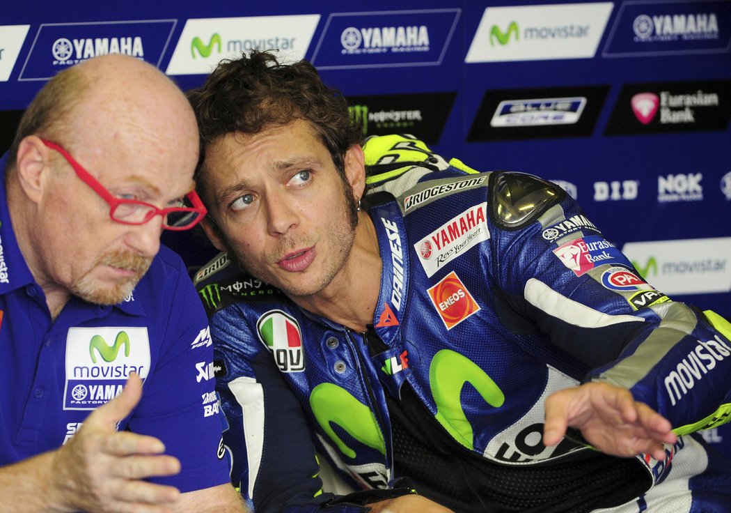 Třetí nejlepší čas zajel v kvalifikaci lídr seriálu z týmu Yamaha Valentino Rossi