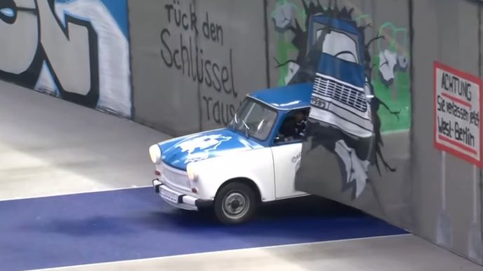 Trabant, zeď... Dva symboly rozděleného Berlína
