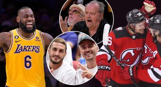 Celebrity na play off: hráči Atlétika, hvězdy NFL i velký návrat Nicholsona