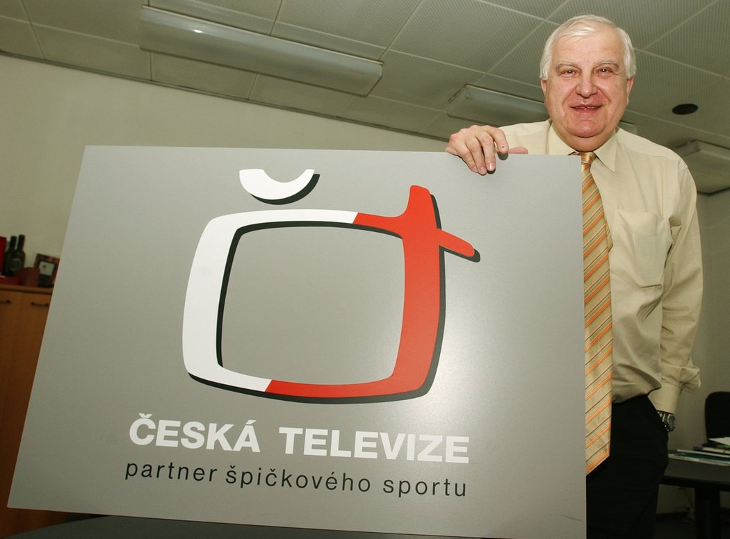 Otakar Černý byl jeden z otců sportovního kanálu České televize