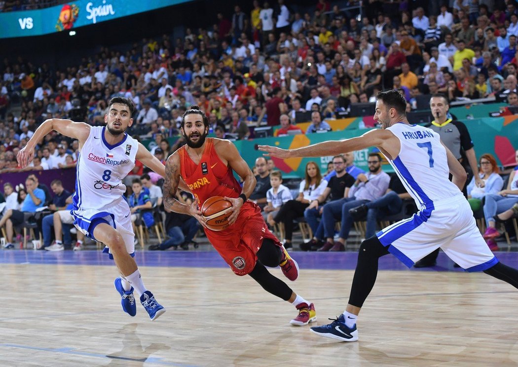 Čeští basketbalisté na Španělsko nestačili