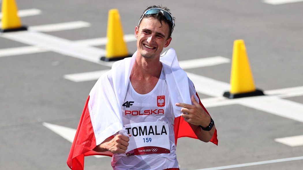 Polák Dawid Tomala získal zlato v chůzi na 50 km