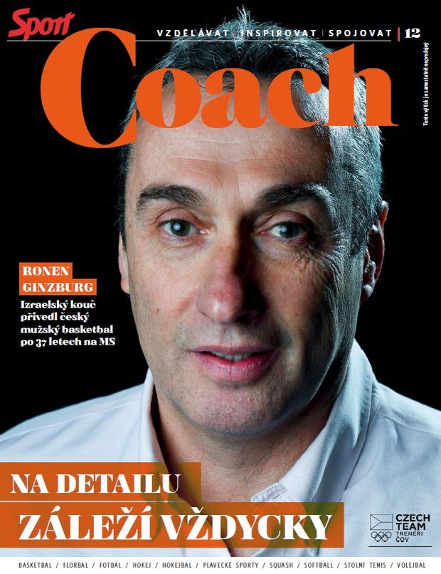 V novém vydání časopisu Coach najdete rozhovor s koučem českých basketbalistů Ronenem Ginzburgem V novém vydání časopisu Coach najdete rozhovor s koučem českých basketbalistů Ronenem Ginzburgem