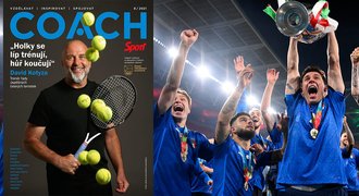 Magazín COACH: trenér tenistek Kotyza, italský vzor z EURO i král Stanley Cupu