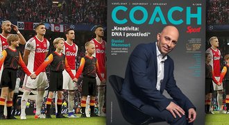 Magazín COACH: Ajax, sportovní kreativita i sovětský trenér s bičem