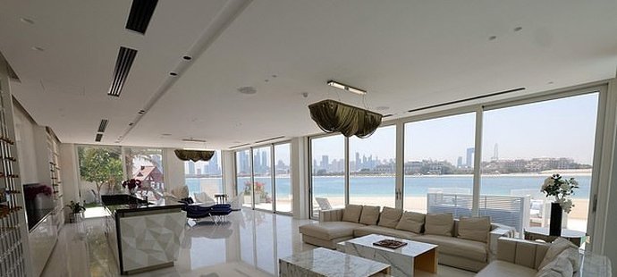Ronaldo si koupil dům na ostrově miliardářů v Dubaji