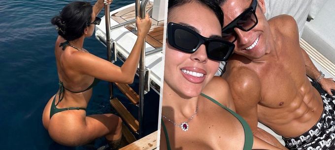 Ronaldo s Georginou na dovolené: Ňadra a buchty! Ronaldo s Georginou na dovolené: Ňadra a buchty!