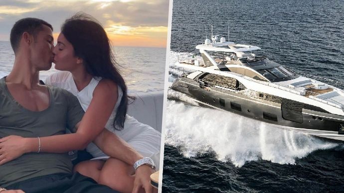 Ronaldova Georgina si na instagramu připomněla kouzelné chvíle na jachtě