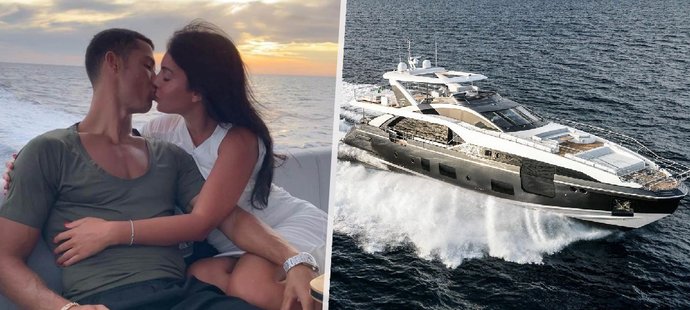 Ronaldova Georgina si na instagramu připomněla kouzelné chvíle na jachtě