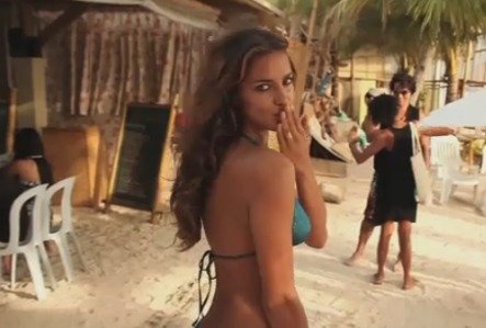 Irina Shayk - focení plavkového speciálu Sports Illustrated