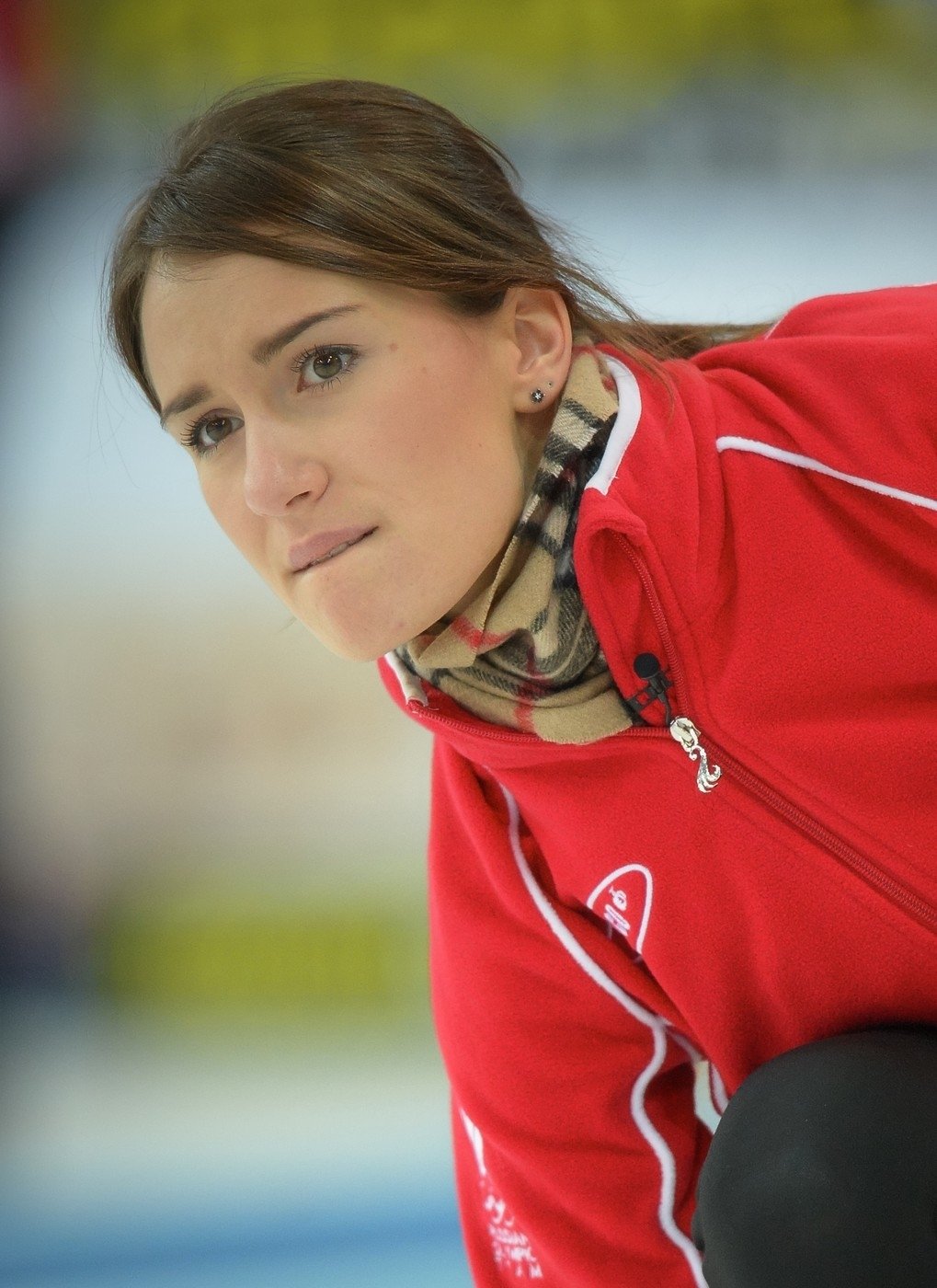Jekatěrina Galkina je další exkluzivní curlingová kráska z ruského týmu