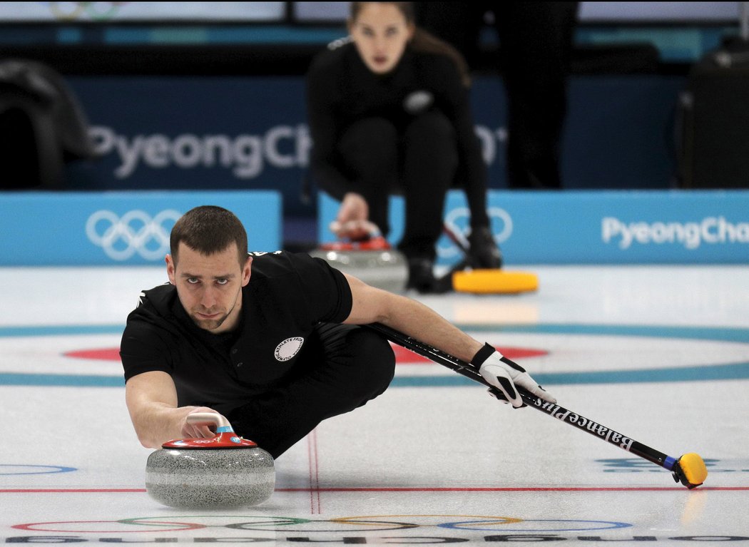 Ruský curler Krušelnickij na olympijských hrách v Koreji dopoval