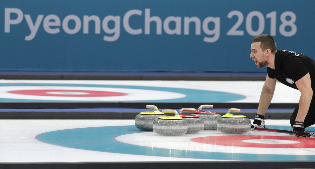 Ruský curler Krušelnickij na olympijských hrách v Koreji dopoval