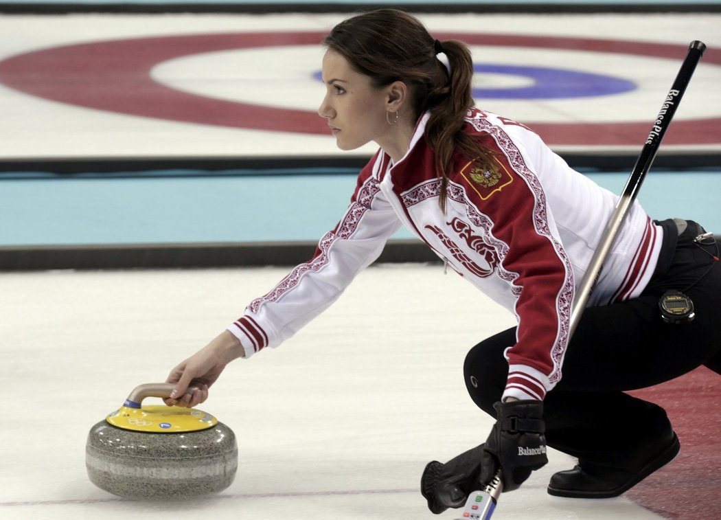 Jedna z tváří olympijského turnaje. Anna Sidorovová už ale s ruským curlingovým týmem skončila.