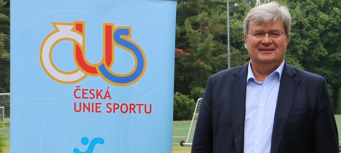 Šéf České unie sportu (ČUS) Miroslav Jansta 