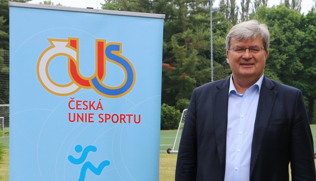 Šéf České unie sportu (ČUS) Miroslav Jansta